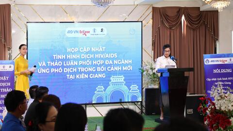 Kiên Giang: Thảo luận kế hoạch phối hợp ứng phó dịch HIV/AIDS trong bối cảnh mới