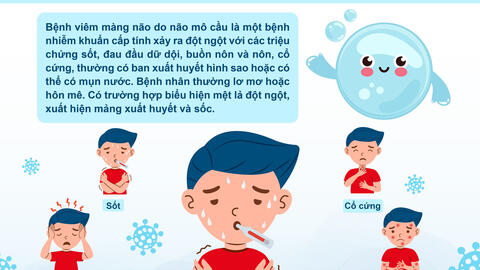 BỆNH VIÊM MÀNG NÃO DO NÃO MÔ CẦU (Meningitis meningococcuso) ICD-10 A39.0: Meningococcal meningitis Bệnh viêm màng não do não mô cầu thuộc nhóm B  trong Luật Phòng, chống bệnh truyền nhiễm.